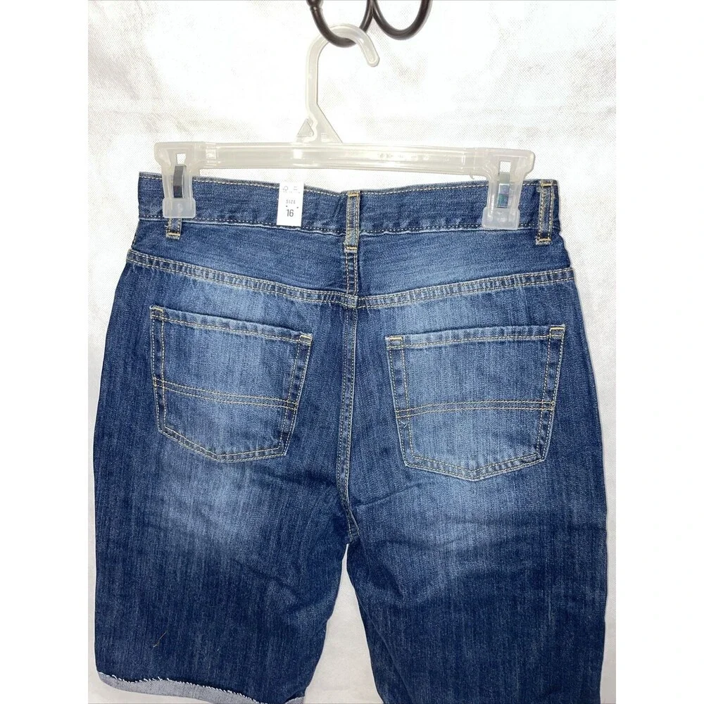 The Children’s Place Denim Jean Shorts Go Size 16